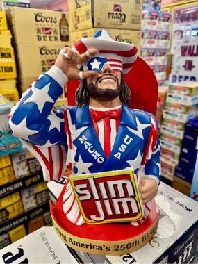 RARE 2026 Slim Jim Macho Man Randy Savage Collector Display 🇺🇸